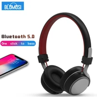 wireless headphones bluetooth 5 0 headset high quality stereo music earphone with bass and soft earmuffs for smartphone