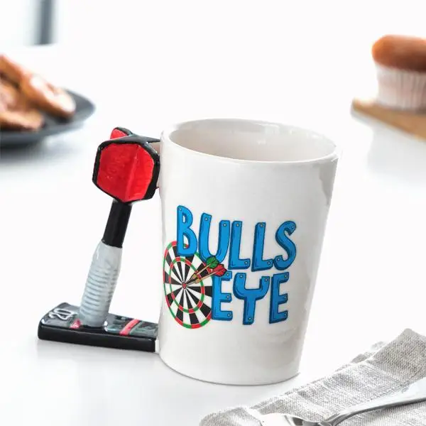 Кружка с ручкой Dart Bulls Eye|Кружки| |