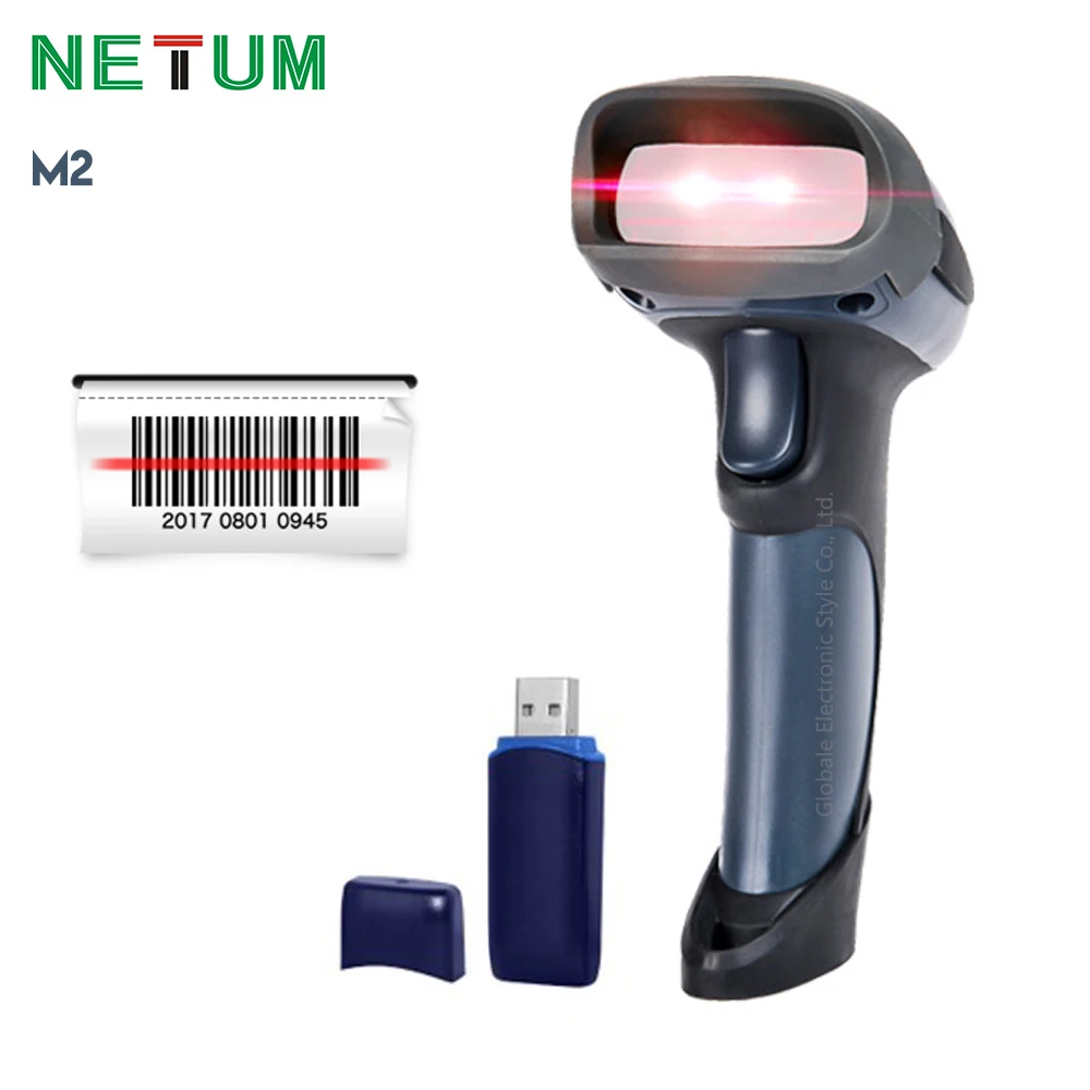 NETUM M2 1D беспроводной сканер штрих-кода ручной считыватель | Компьютеры и офис