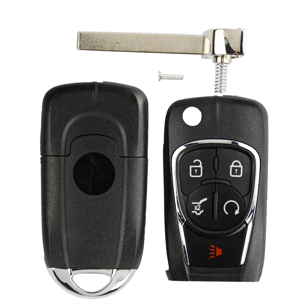 OkeyTech 5 Кнопки Флип складной изменение корпус для автомобильного ключа чехол Vauxhall