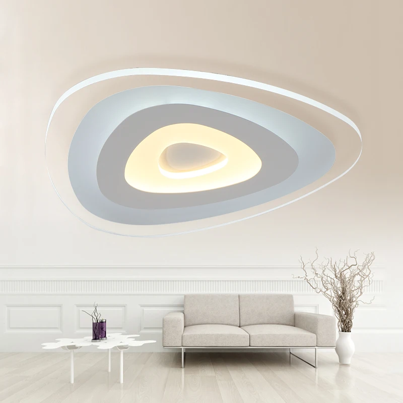 

LED heart-shaped acrylic ceiling modern simple living room bedroom study home lamp commercial place chandelier AC110-240V