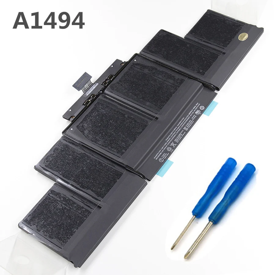 Совершенно новый аккумулятор A1494 95 Вт/ч для ноутбука Apple Macbook A1398 конец 8440 года