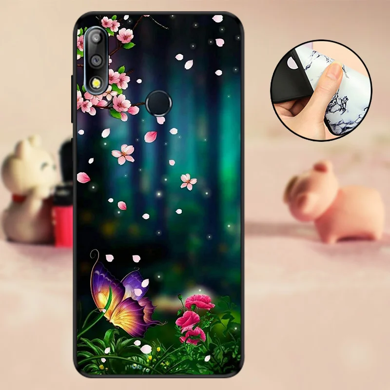 ASUS ZB633KL чехол для телефона ASUS ZenFone MAX PRO M2 ZB631KL чехол-накладка из мягкого силикона ASUS M2 ZB631KL чехол из ТПУ Черный Бампер ZB 633KL
