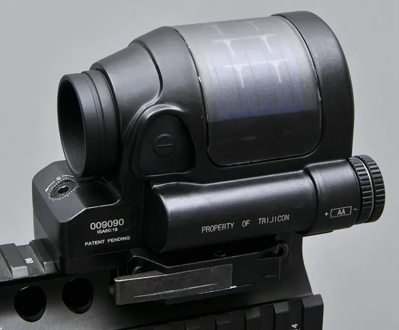 Красный точечный прицел 1X38 SRS Солнечная система питания охотничий рефлексный прицел тактический страйкбол Trijicon Прицел оптика с QD Крепление оптика