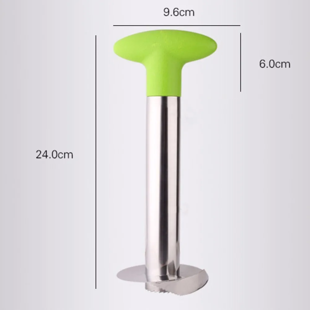 Руководство Слайсеры творческие Нержавеющая сталь Ананас бур нож срез фрукты