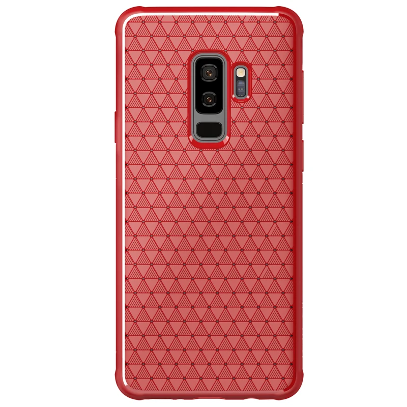 Red Для samsung S9 чехол NILLKIN Wave легкий теплоотвод воздуха на ощупь чехол для samsung Galaxy S9 Plus чехол - Цвет: Red