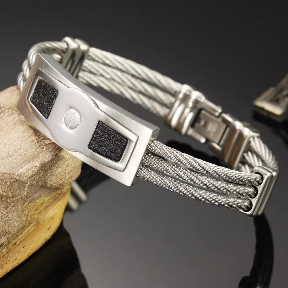 Модные украшения Одежда высшего качества Нержавеющая сталь браслет Mix цепи