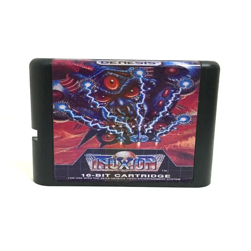 Высокое качество 16 бит игра Sega Mega Drive картридж для системы Megadrive Genesis- Truxion