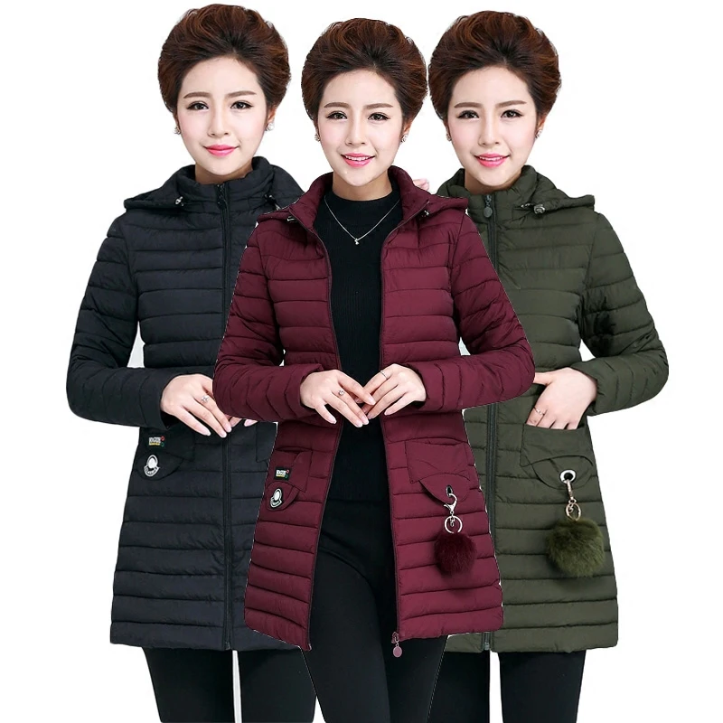 Новинка 2018 осенне зимняя куртка женская пуховая хлопковая парка Длинная