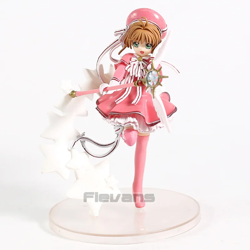 CardCaptor Сакура прозрачная карта Сакура КИНОМОТО ПВХ фигурка Коллекционная модель игрушки