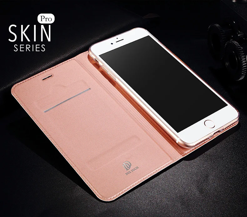 DUX DUCIS чехол для iphone 8 чехол для iphone 8 Plus Флип Роскошный кожаный кошелек задняя чехол для iphone 8 плюс телефонные чехлы iphone 8