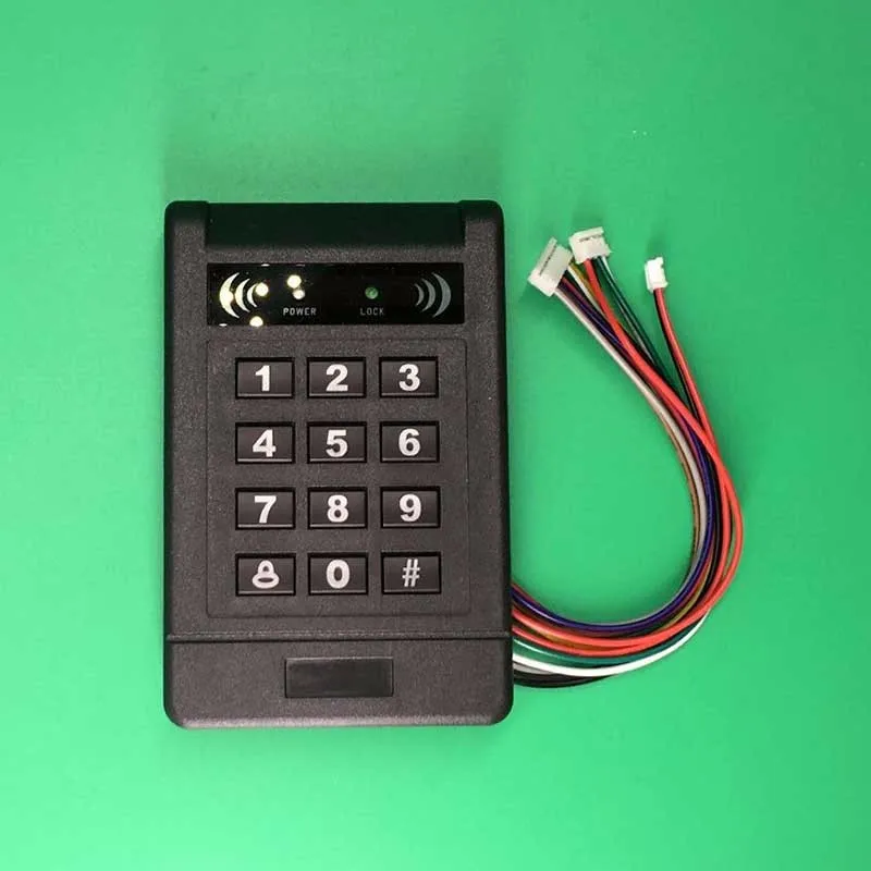 Контакт рчид-безиндуктивная система контроля доступа RFID/EM циферблат карта контроля доступа с дождевой крышкой+ 10 rfid тег