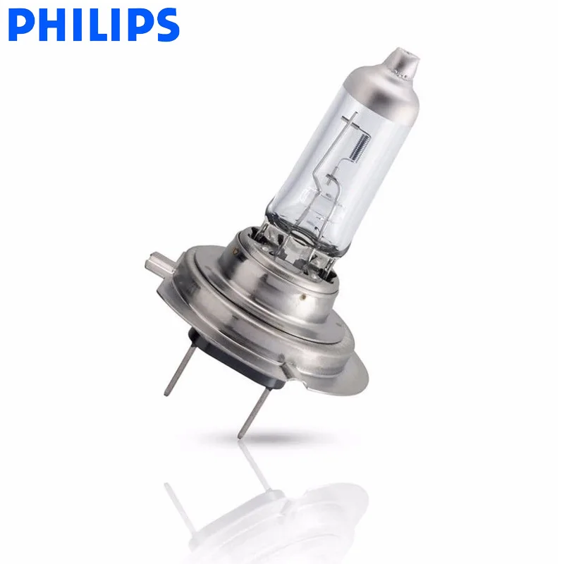 Автомобильная галогенная лампа Philips H7 12 В 55 Вт долговечная экологичное видение 1500