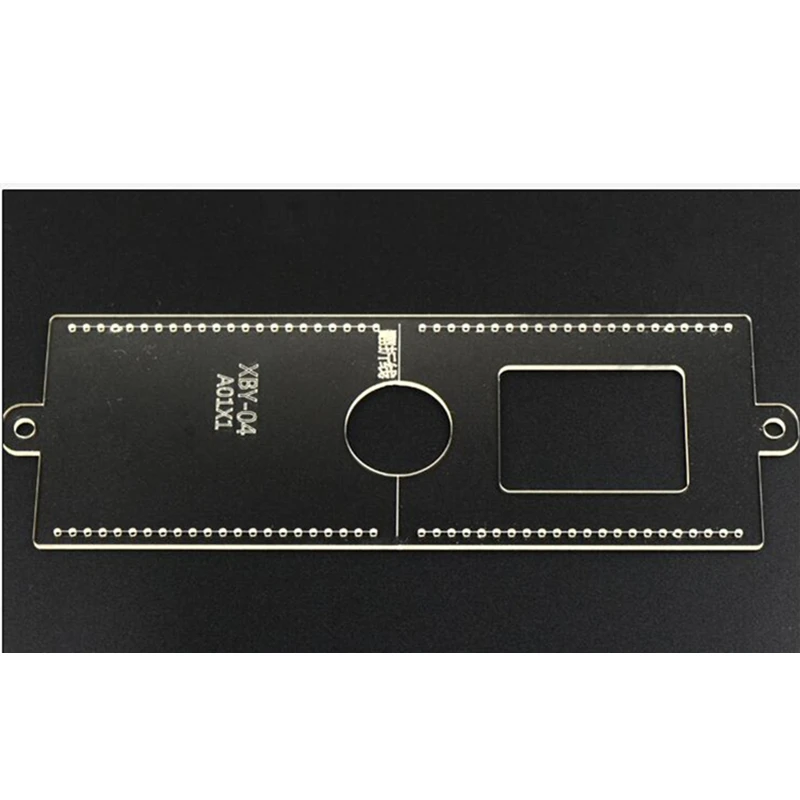 1 шт. сделай сам кожаный инструмент посылка упаковка шаблон форма акриловый