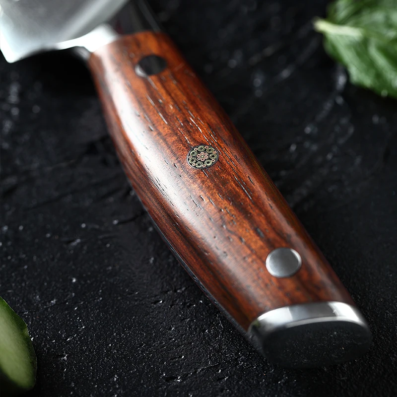 XINZUO 2 шт. наборы ножей японский vg10 дамасский стальной кухонный нож очень острые принадлежности для шеф-повара инструменты для повара Палисандр Ручка