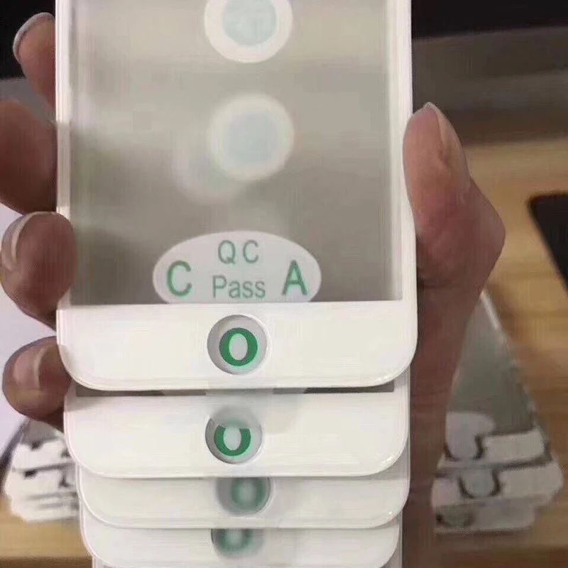 1 шт. 3 в 1 сенсорный экран с рамкой OCA для iPhone 5 5S 6 6 S 7 8 Plus ЖК-внешняя панель передняя стеклянная лупа