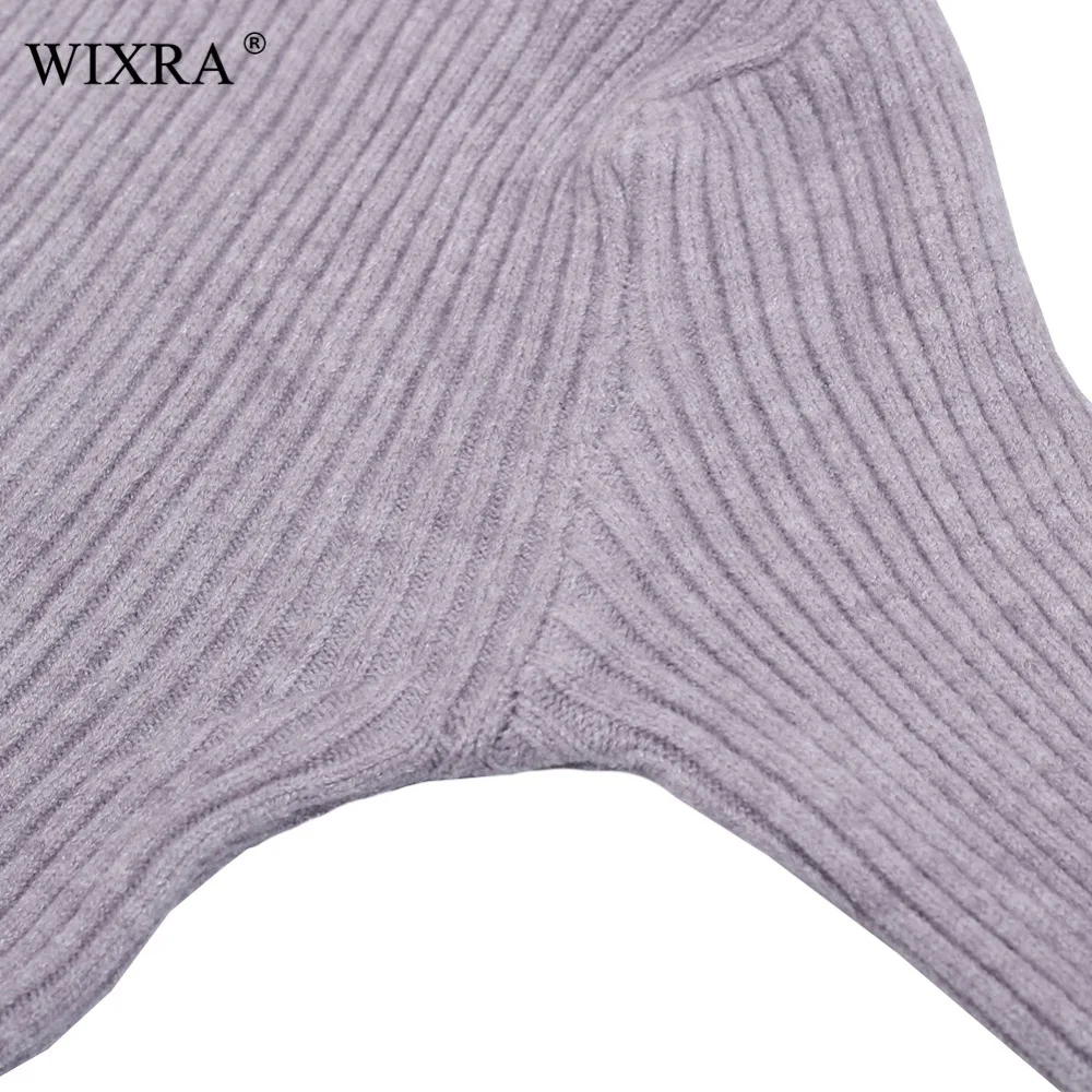 Wixra Autumn Winter Trendy Women Turtleneck Sweaters Female Pullover All Match Basic Knit Long Sleeve Jumpers | Женская одежда