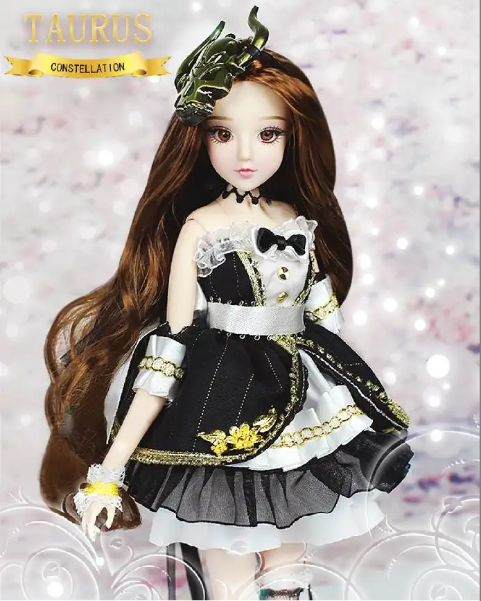 BJD Blyth кукла mm девочка созвездия серия 35 см шарнирное тело куклы имя Телец