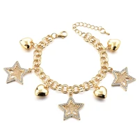szelam new 2019 vintage tree of lifet charming heart bracelets bangles for women rhinestone star charms bracelets sbr180094