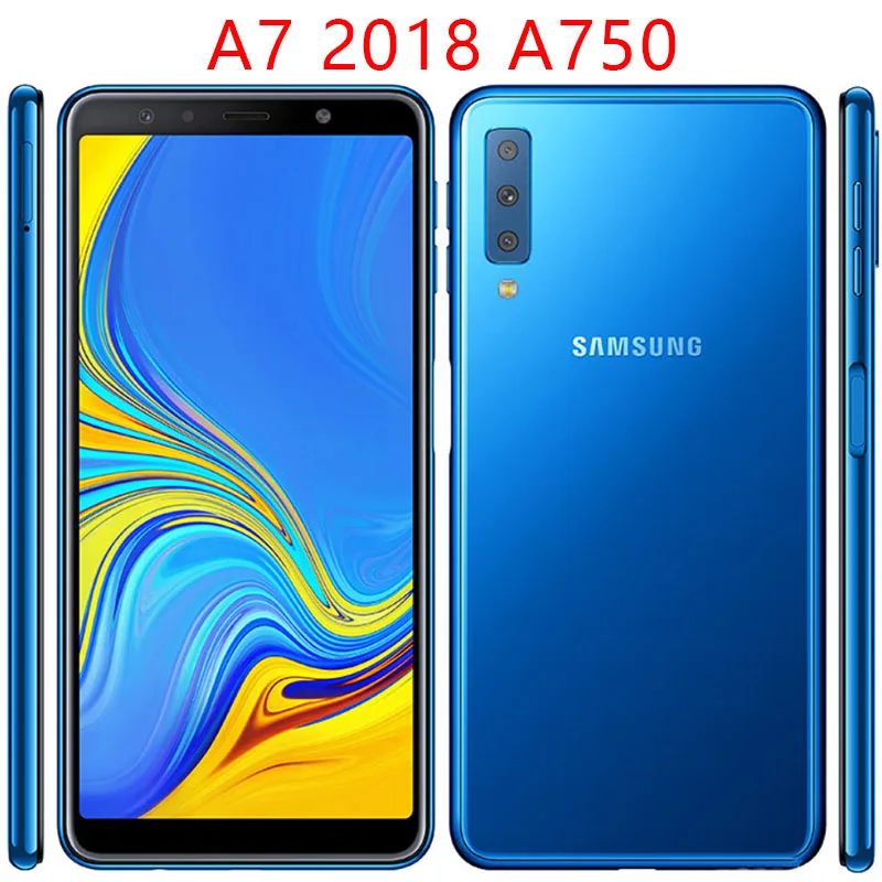 Чехол для Samsung Galaxy A5 A6 A7 A8 Plus A9 2018 полное покрытие закаленное стекло на Samsun Gelaksi A 5 6 7