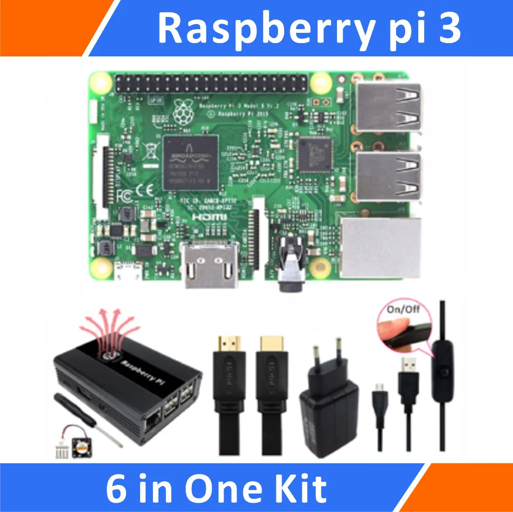 

Raspberry Pi 3 Model B 6 в одном старте