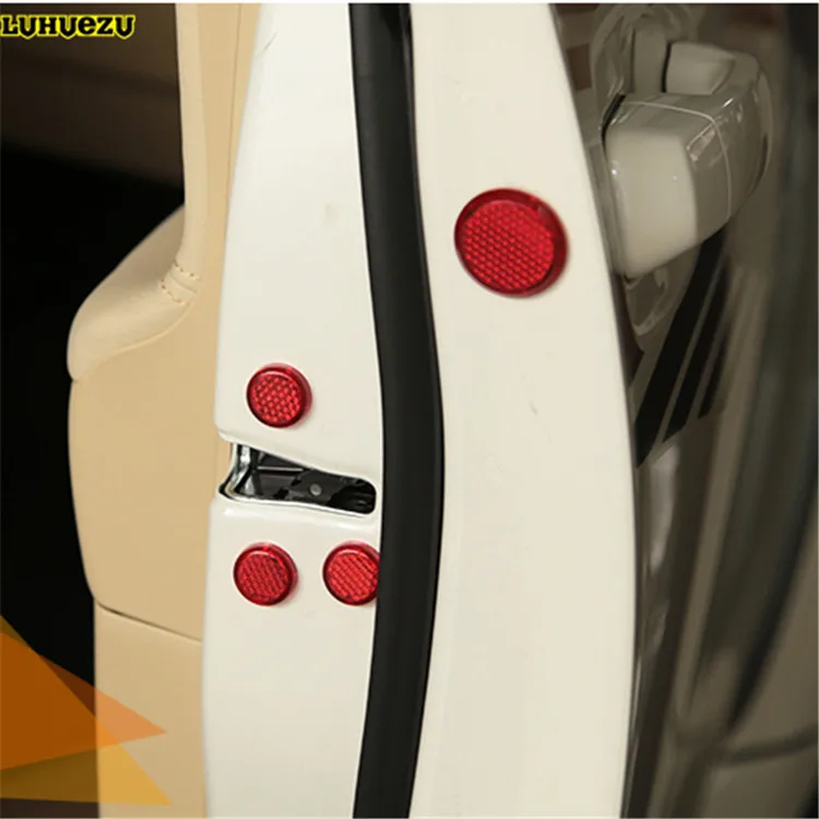 Luhuezu Новый светоотражающий замок двери защитная крышка винта для LEXUS NX200 RX200t 450h ES200