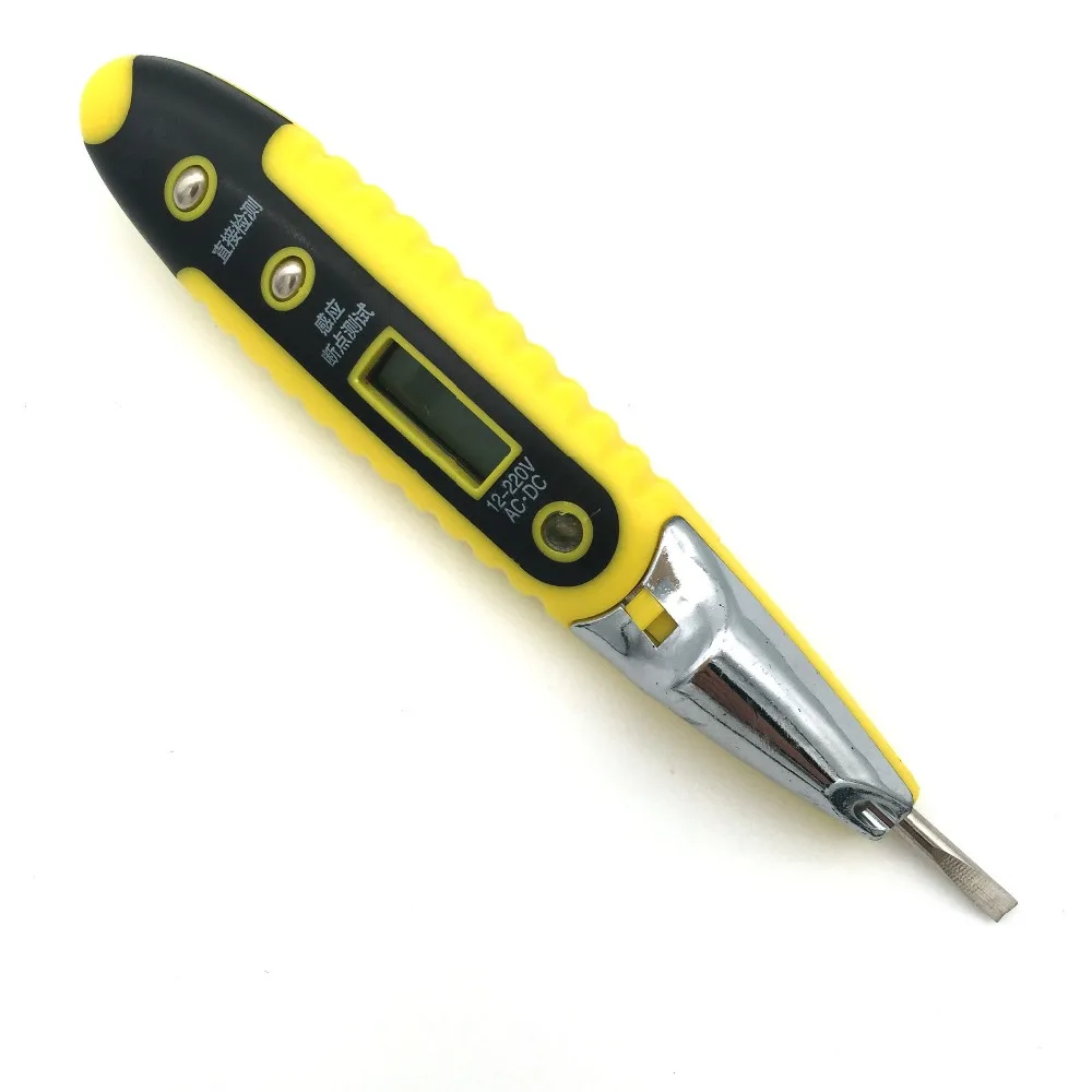 1 шт. Бесконтактный Электрический Тесты ручка цифровой Напряжение детектор