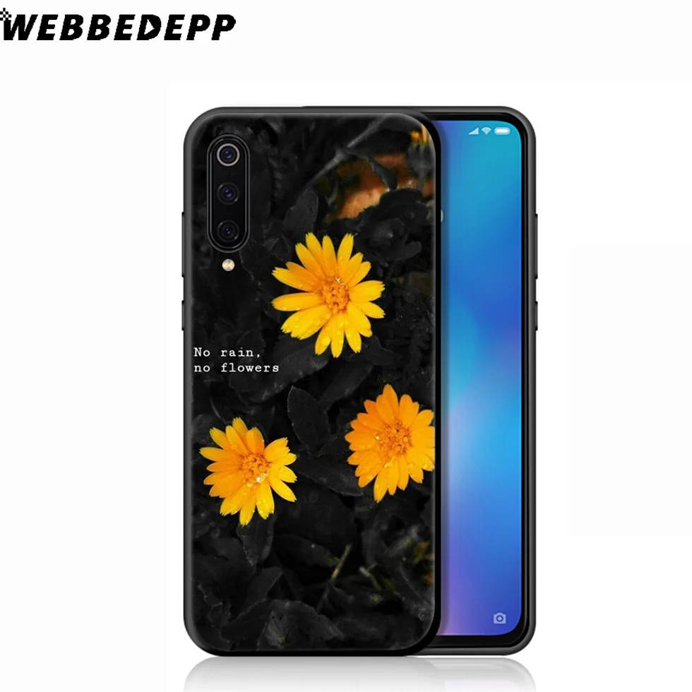 WEBBEDEPP Aesthetics Yellow Pattern Soft Case for Xiaomi Mi 9T 9 8 SE 6 A1 A2 A3 Lite MiA1 MiA2 MiA3 F1 MAX 3 Mi8 CC9E CC9 |