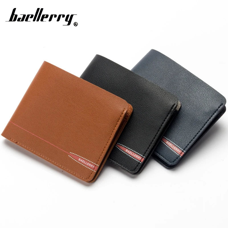 Baellerry короткие для мужчин кошелек мужской Cuzdan мешок денег Baellery Portomonee Walet Валет