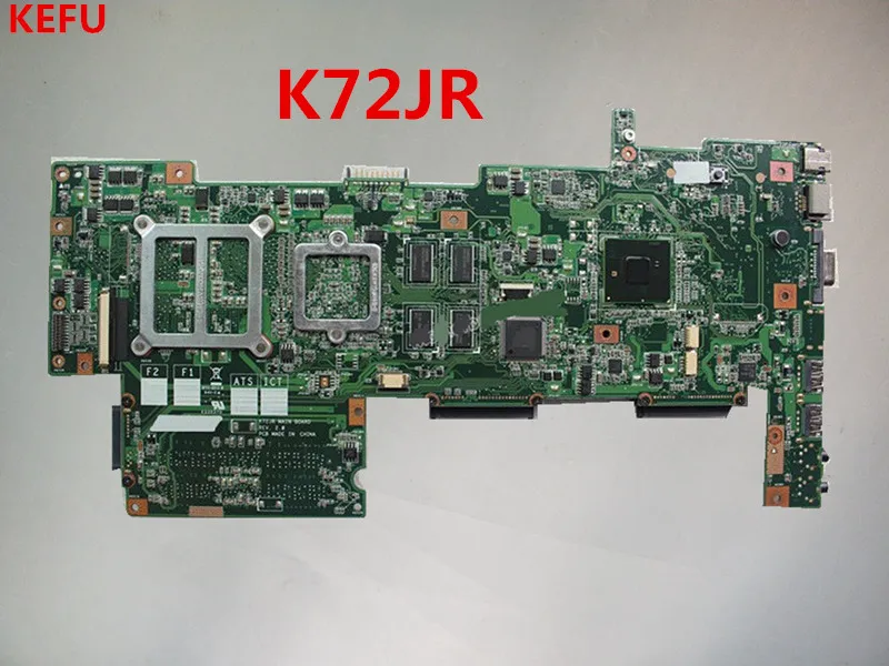 KEFU материнская плата для ноутбука Asus K72JR K72JK K72JU K72JT основная плата HM55 DDR3 видеокарта протестированная хорошая