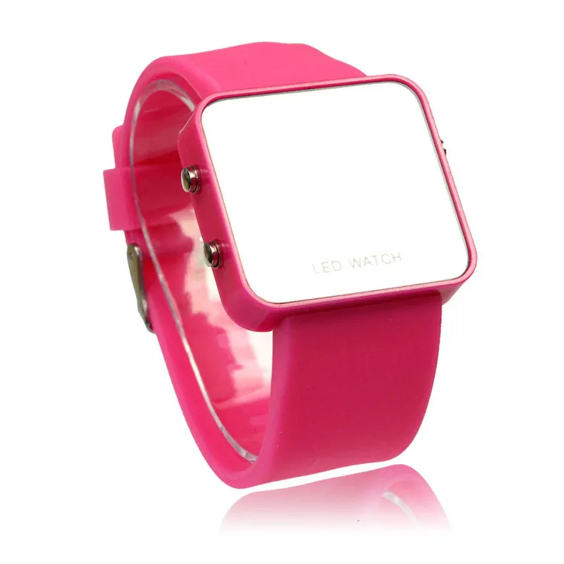 Часы Relojes mujer спортивные силиконовые мини-часы для женщин и мужчин цифровые