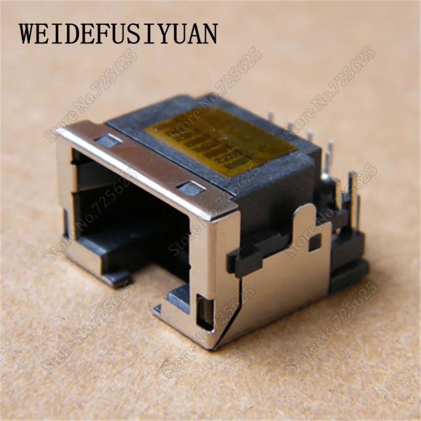 10 шт./лот новый ноутбук RJ45 Разъем LAN разъем ethernet порт для Toshiba M805 P855 S520012PIN LED Jack|ethernet