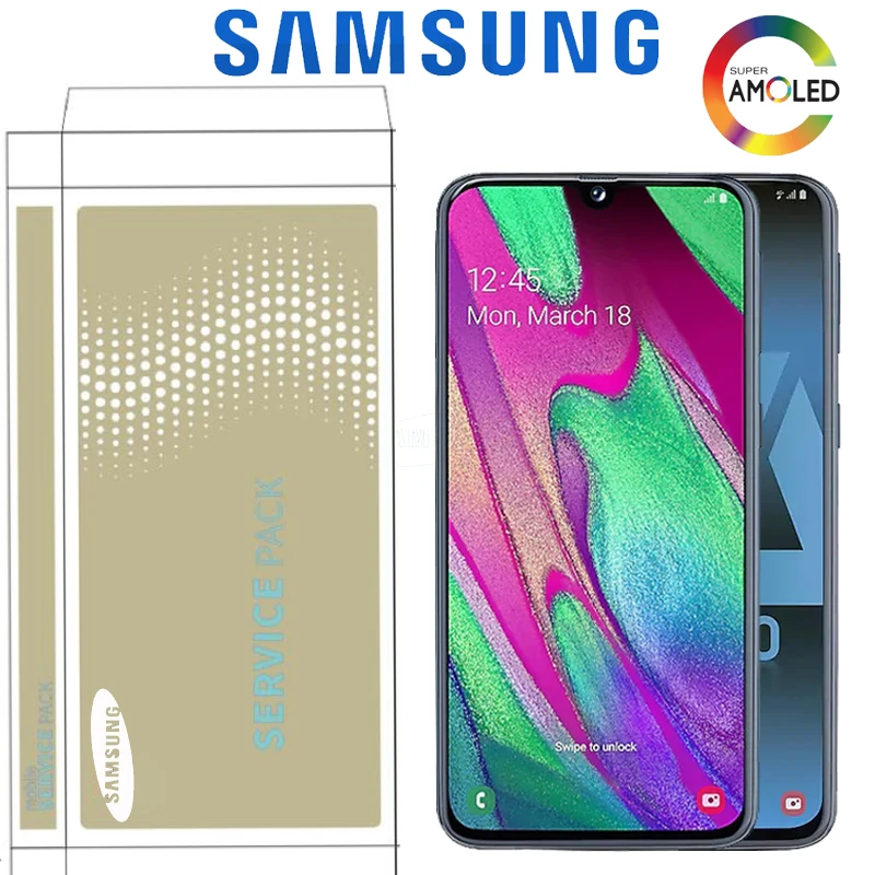 6,0 ''ЖК-дисплей для SAMSUNG Galaxy J4 плюс J4+ Дисплей J415 J415 J415F J415FN с Сенсорный экран дигитайзер в сборе