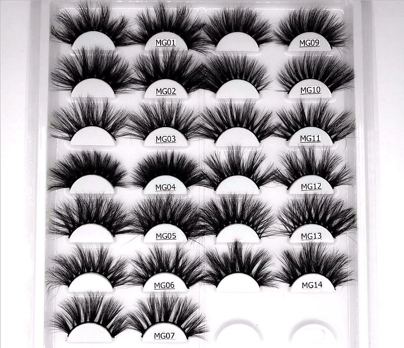 100% Искусственные норковые ресницы накладные &quotкрест-накрест&quot натуральные