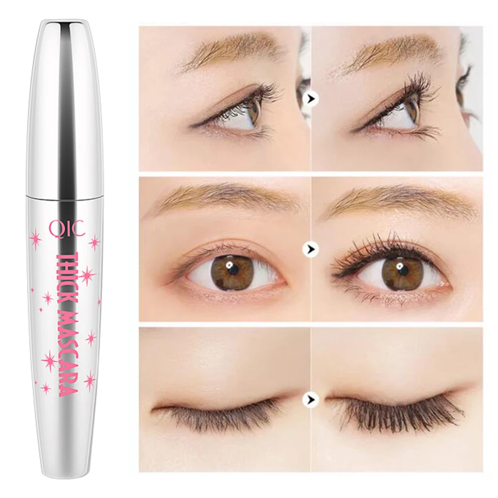 Тушь для ресниц удлиняющая 4D водостойкая и потостойкая| |