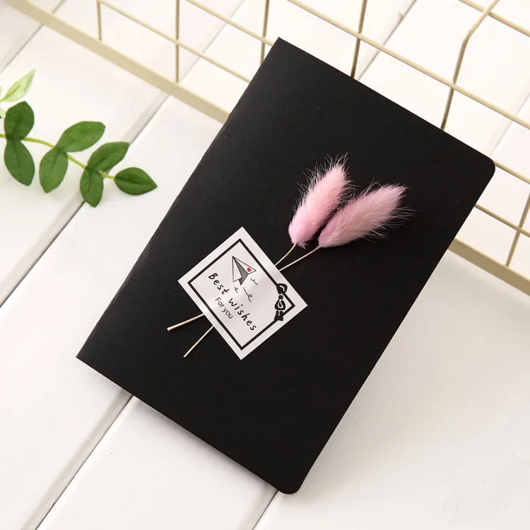 1 DoreenBeads настоящие сушеные цветы поздравительная открытка DIY ретро крафт-бумага ручные сушеные цветы поздравительные открытки креативные цветы 1 шт - Цвет: 1