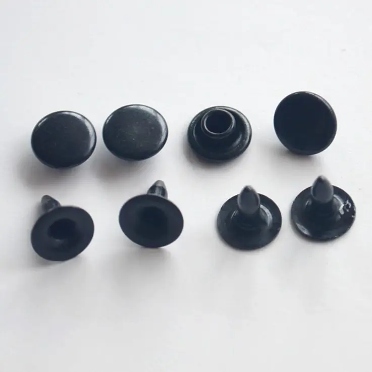 7 мм черные окрашенные аксессуары джинсовые заклепки оптовая продажа|jeans rivet|rivets