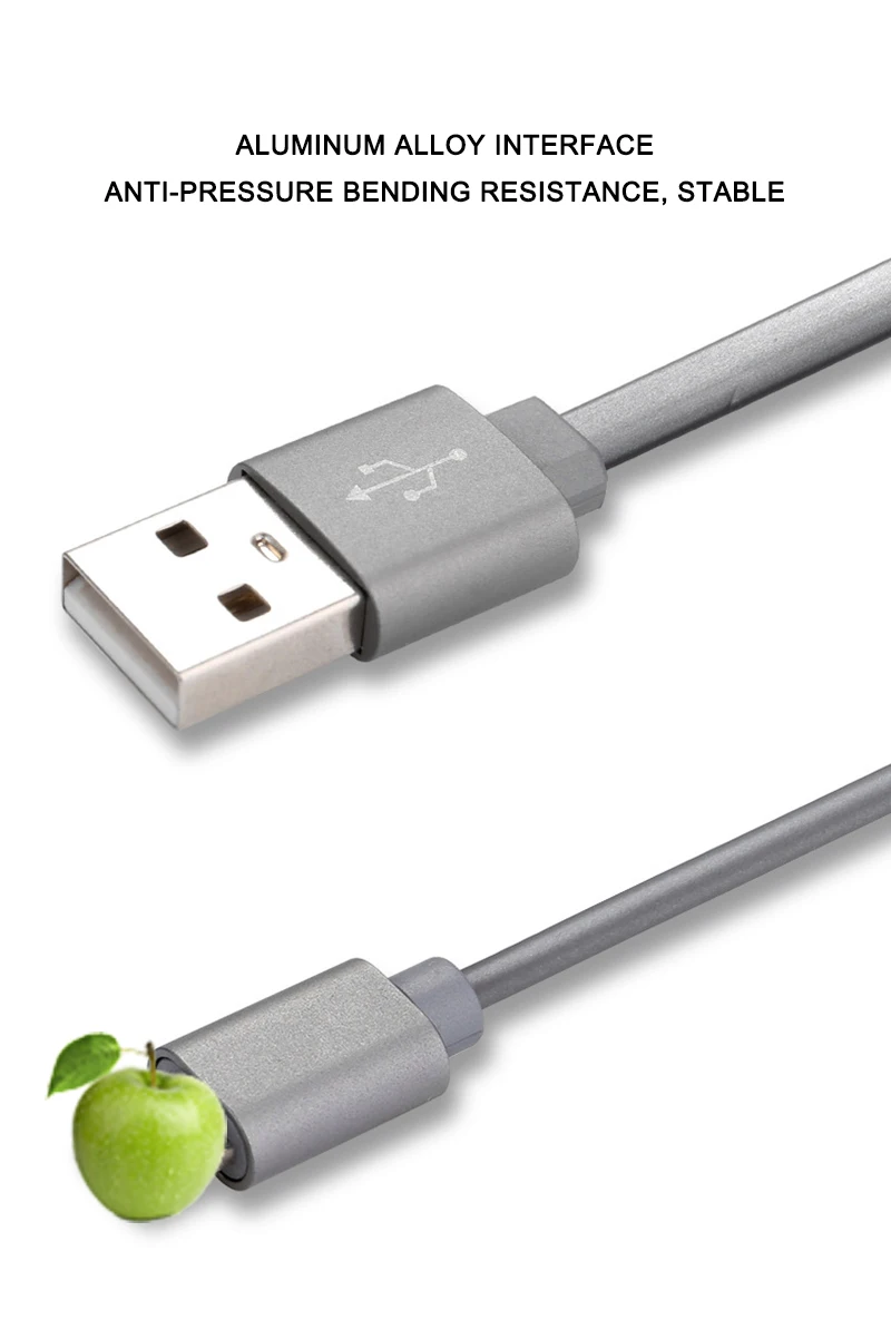 3 в 1 USB кабель 2.4A Быстрая зарядка кабель Регулируемый для iPhone 8 7 6 Android Micro USB кабель для lightning Тип usb C Mobile