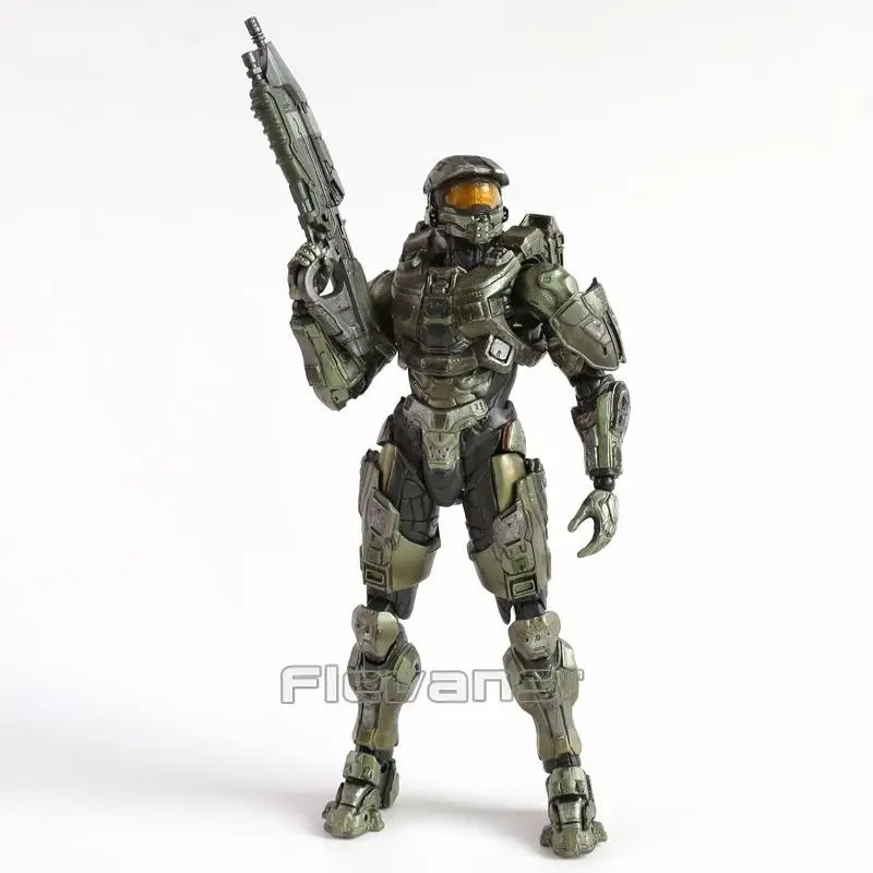 Loose Новые Классические научно-fi Игры № 1 главный HALO 5 Guardians Играть искусств 26 см Фигурки игрушки - Цвет: Loose