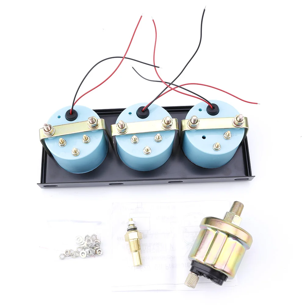 3 в 1 автомобильный измеритель температуры масла Вольтметр и манометр|car meter|cars