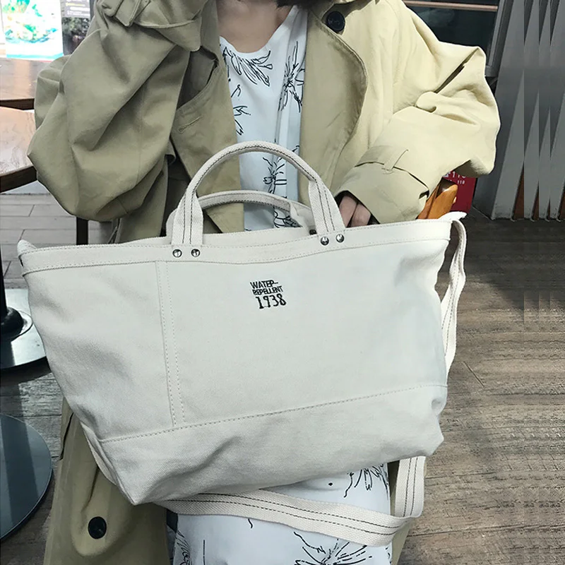 Женская сумка для путешествий с вышитыми буквами винтажная дорожная