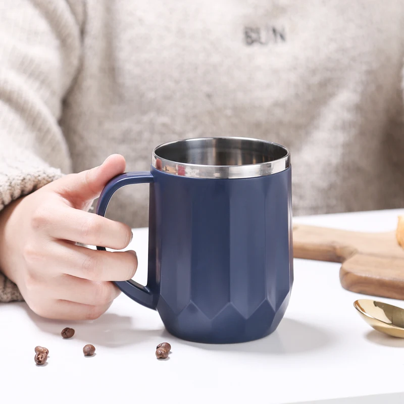 Кофейные кружки JOUDOO 400 мл термос нержавеющая сталь бутылка для воды чашки посуда