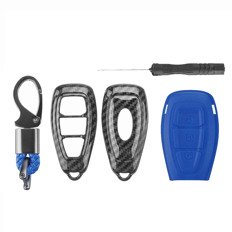 Футляр для дистанционного ключа флип складной ключ отделка оболочки Ford Focus Fiesta