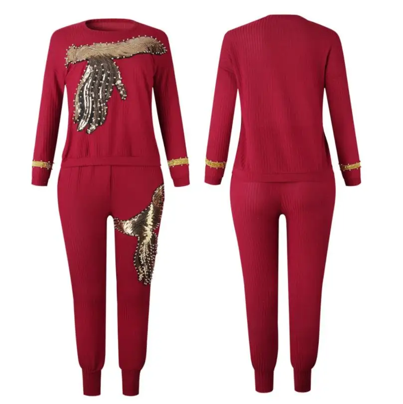 Африканские комплекты для женщин новинка расшитые бисером с блестками