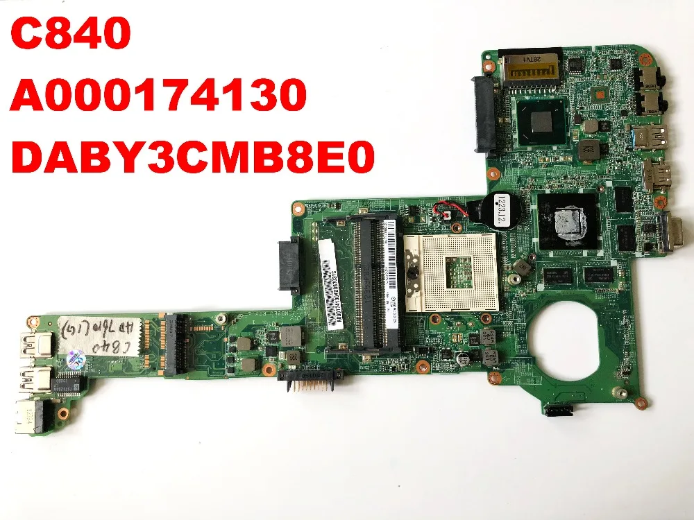 

Оригинальная материнская плата для Toshiba C840 C805, HD7610, 1 ГБ, A000174130, проверенные хорошие разъемы, бесплатная доставка