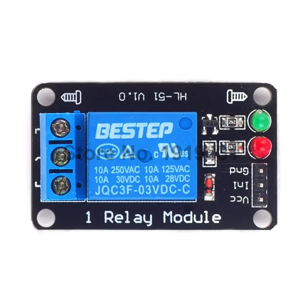 3 В триггер низкий уровень 1 канал релейный модуль Интерфейс для PIC AVR DSP ARM MCU Arduino|low