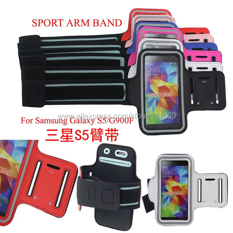 Спорт повязку чехол для Бег Открытый Спорт повязку Brassard чехол для Samsung Galaxy S3 S4 S5 S6 s6 S7 S8 край крышки