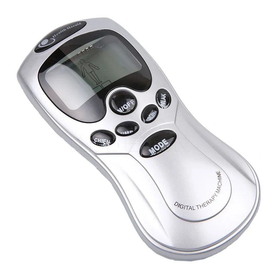 Therapy Massager TENS Body цифровой меридиан терапия массажер машина тонкий похудение мышцы расслабить жиросжигатель боль 2 подушечки Массаж Здоровый Уход - Цвет: Therapy Massager