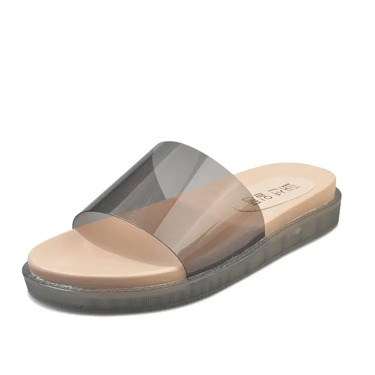 CYOSO Для женщин тапочки с открытым носком Карамельный цвет женские шлепанцы на