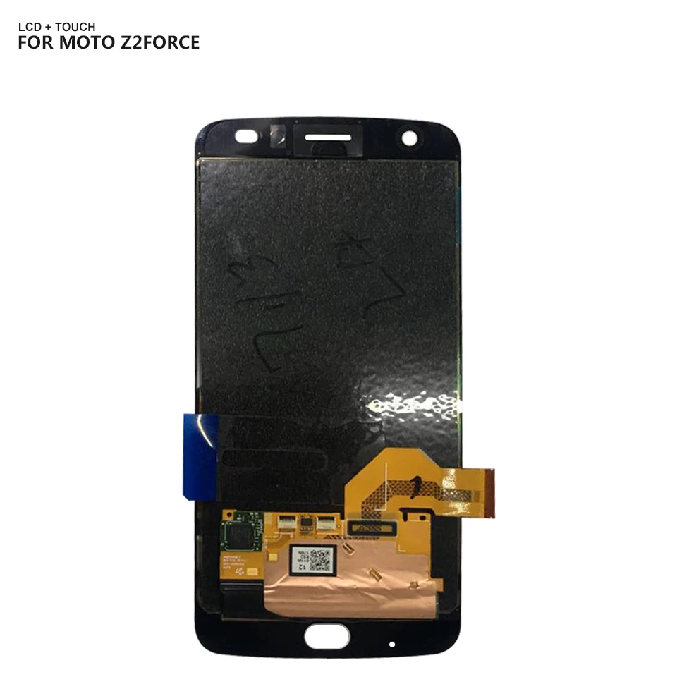 Оригинальный ЖК дисплей для Motorola MOTO Z2 Force XT1789 01 / 04 дигитайзер сенсорный экран в